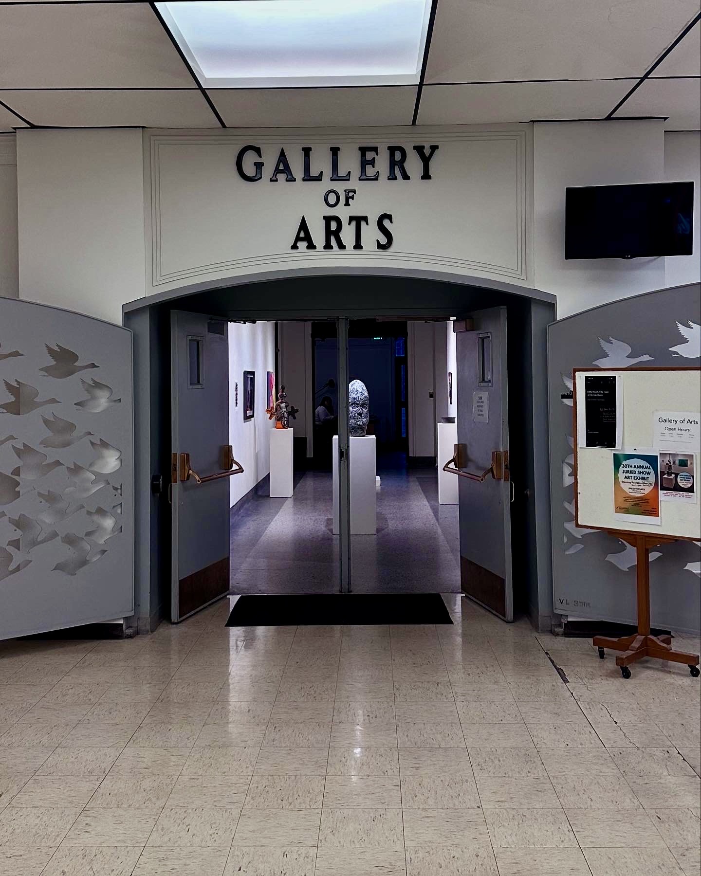 Gallery of Arts sign